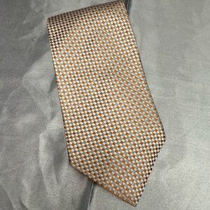 Tommy Hilfiger Vintage Men’s Gold and Silver Neck Tie